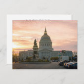 San Francisco City Hall Briefkaart (Voorkant / Achterkant)