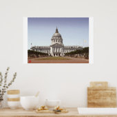 San Francisco City Hall Digital-Waterverf Poster (Keuken)