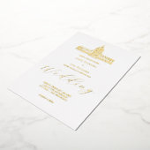 San Francisco City Hall Folie Uitnodiging (Gedraaid)