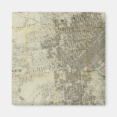San Francisco City Map van Bancroft Magneet (Voorkant)