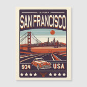  San Francisco City oldtimer, Californië (Voorkant)