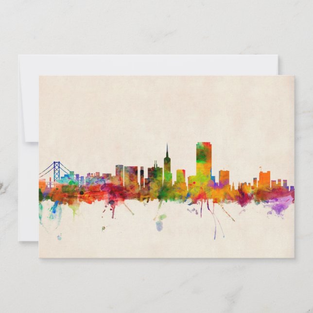 San Francisco City Skyline (Voorkant)