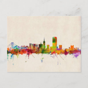 San Francisco City Skyline Briefkaart