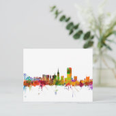 San Francisco City Skyline Briefkaart (Staand voorkant)