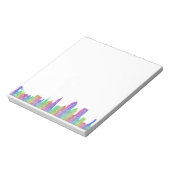 San Francisco City skyline Notitieblok (Linkerzijde)