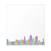 San Francisco City skyline Notitieblok (Voorkant)