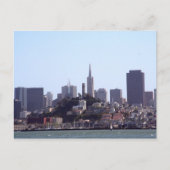 San Francisco City Uitzicht Briefkaart (Voorkant)