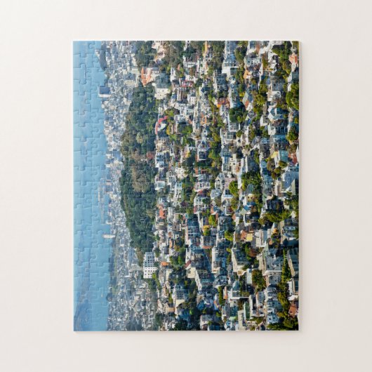 San Francisco City Uitzicht Legpuzzel (Verticaal)
