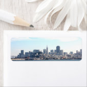San Francisco City-Uitzicht van de baai Etiket (Insitu)