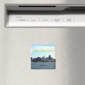 San Francisco City-Uitzicht van de baai Magneet (Insitu (Vaatwasser))