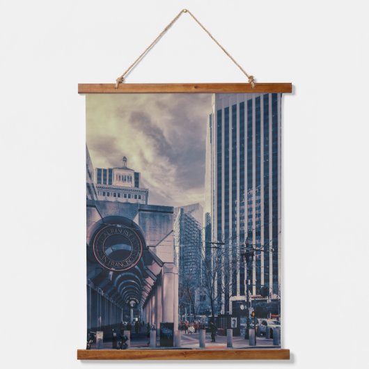San Francisco Cityscape Hangend Wandkleed (Voorkant)