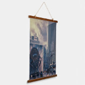 San Francisco Cityscape Hangend Wandkleed (Gebogen)