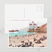 San Francisco Cliff House 1908  Post Card Briefkaart (Voorkant / Achterkant)