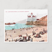 San Francisco Cliff House 1908  Post Card Briefkaart (Voorkant)