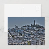San Francisco Coit Tower Briefkaart (Voorkant / Achterkant)