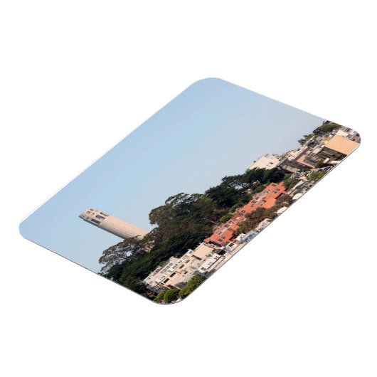 San Francisco Coit Tower Magneet (Linkerzijde)