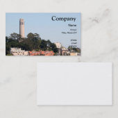 San Francisco Coit Tower Visitekaartje (Voorkant / Achterkant)