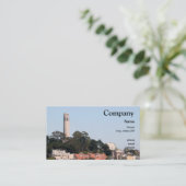 San Francisco Coit Tower Visitekaartje (Staand voorkant)