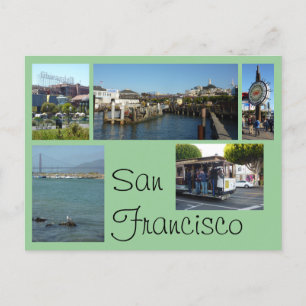 San Francisco Collage Briefkaart