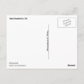 San Francisco Collage Briefkaart (Achterkant)