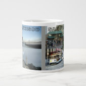 San Francisco Collage Grote Koffiekop (Voorkant)