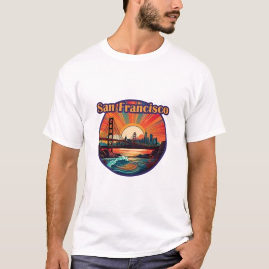 San Francisco Colors T-shirt (Voorkant)