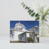 San Francisco Conservatory of Flowers Briefkaart (Staand voorkant)