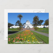 San Francisco Conservatory of Flowers Briefkaart (Voorkant / Achterkant)