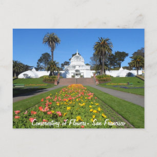 San Francisco Conservatory of Flowers Briefkaart