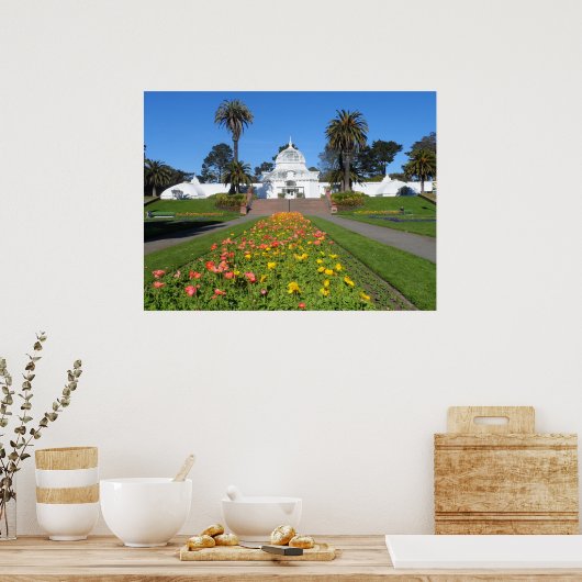 San Francisco Conservatory of Flowers Poster (Keuken)