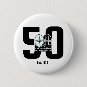 San Francisco Corvair Club 50e Jubileum Ronde Button 5,7 Cm