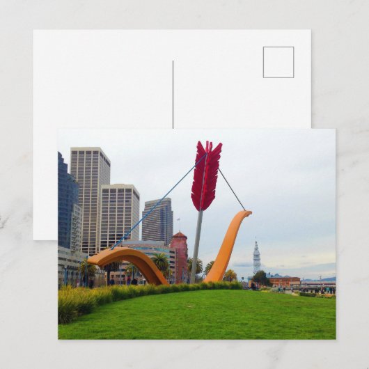 San Francisco Cupid's Briefkaart #6 (Voorkant / Achterkant)