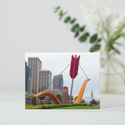 San Francisco Cupid's Briefkaart #6-2 (Staand voorkant)