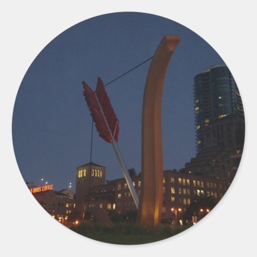 San Francisco Cupid's Sticker #3 (Voorkant)