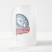 San Francisco D11 Democratische Club Beer Stein Matglas Bierpul (Voorkant links)