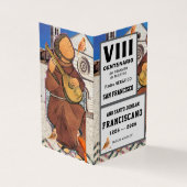 San Francisco de Asis Folded Card Kaart (Buitenkant)