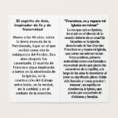 San Francisco de Asis Folded Card Kaart (Binnenkant ongevouwen)