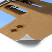San Francisco de Asis Mission Bell Towers, Taos Poster (Hoek)