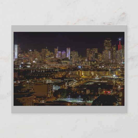 San Francisco de City Briefkaart (Voorkant)