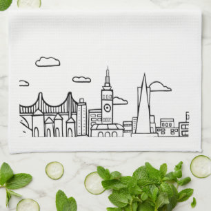 San Francisco Dishtowel Theedoek