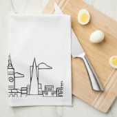 San Francisco Dishtowel Theedoek (Quarter Fold)