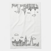 San Francisco Dishtowel Theedoek (Verticaal)