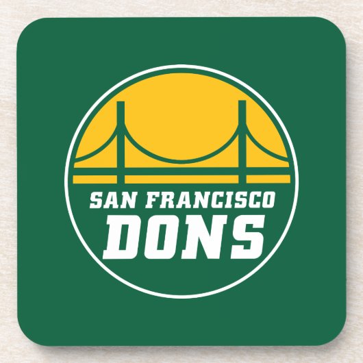 San Francisco Dons Bier Onderzetter (Voorkant)