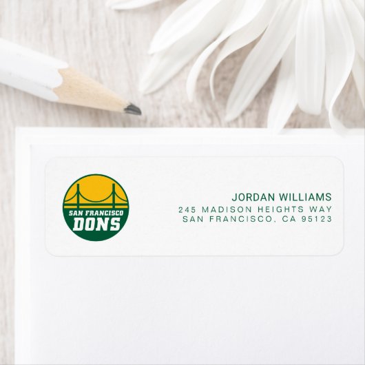 San Francisco Dons Etiket (Insitu)