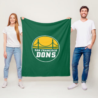 San Francisco Dons Fleece Deken