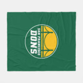 San Francisco Dons Fleece Deken (Voorkant (Horizontaal))