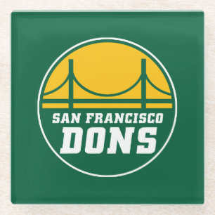 San Francisco Dons Glazen Onderzetter