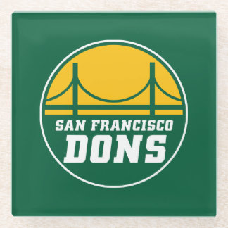 San Francisco Dons Glazen Onderzetter