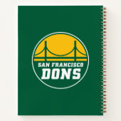 San Francisco Dons Notitieboek (Achterkant)
