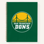 San Francisco Dons Notitieboek (Voorkant)